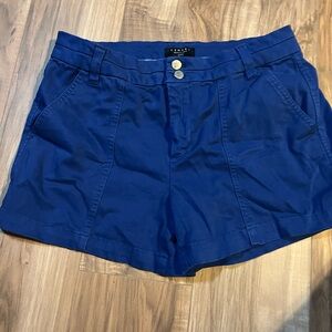 Tinsel High Waist royal blue Women's Shorts